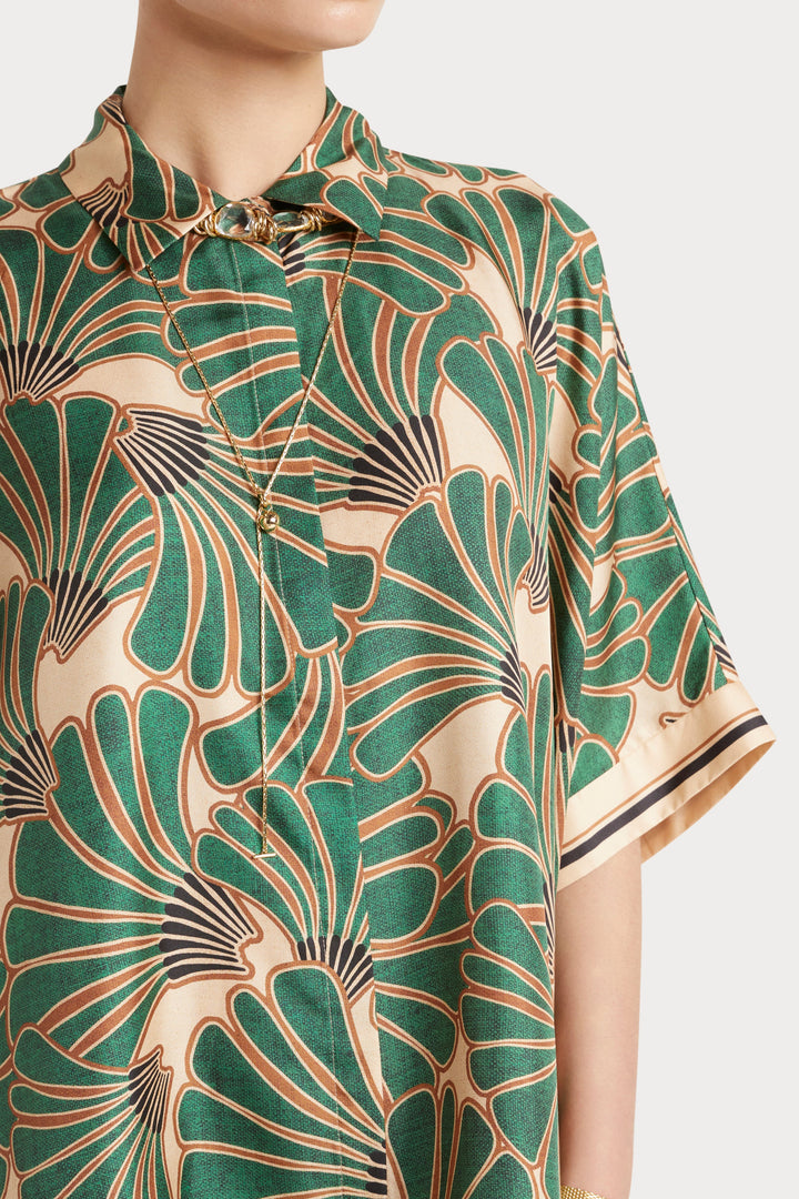 Husk Hazel Top - Print
