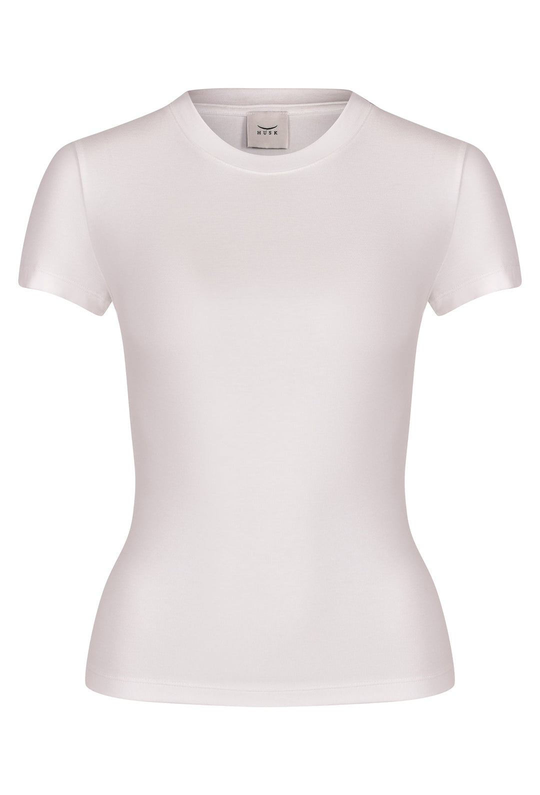 Husk Rib Tee - White