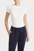 Husk Rib Tee - White