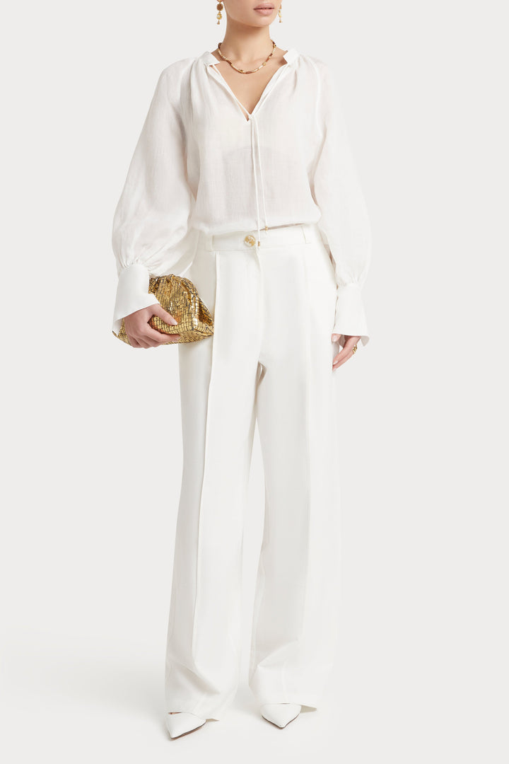 Husk Alba Pant - White