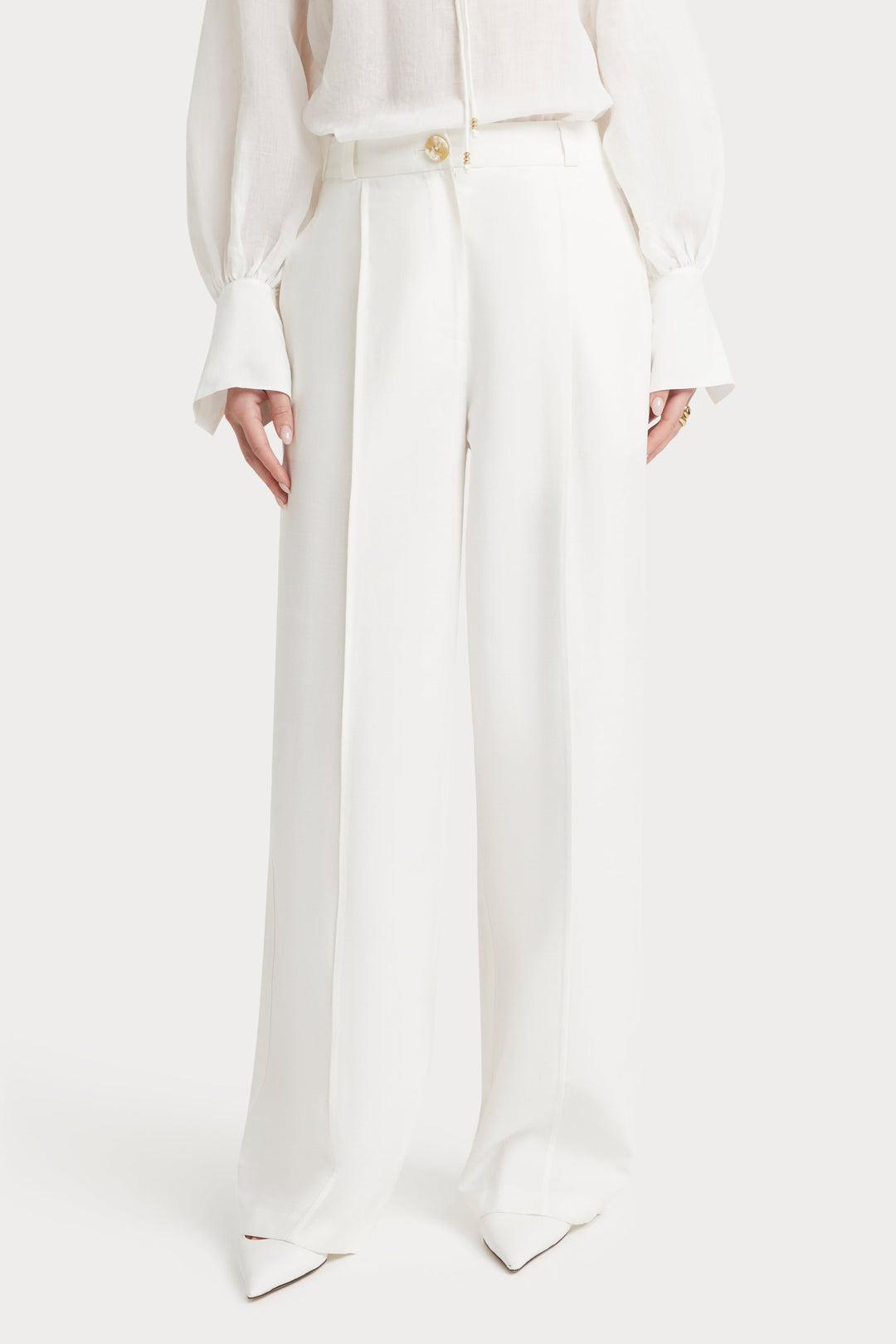 Husk Alba Pant - White