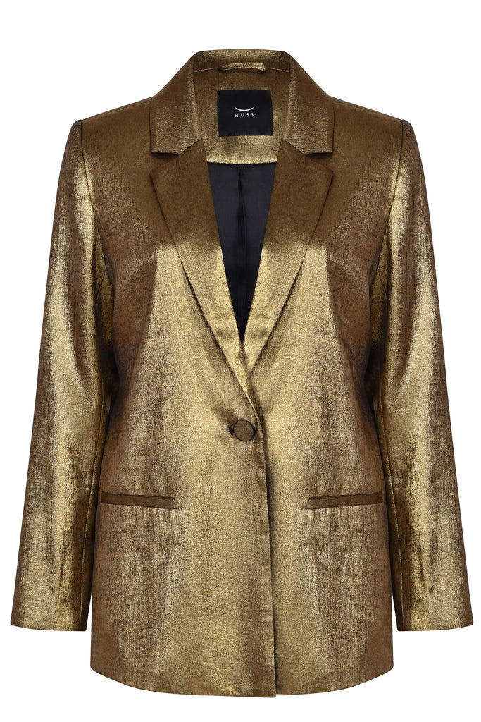 Husk Aurelia Jacket - Gold