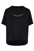 Husk Beaded Tee - Black