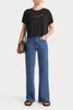 Husk Beaded Tee - Black