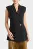 Husk Talia Gilet - Black