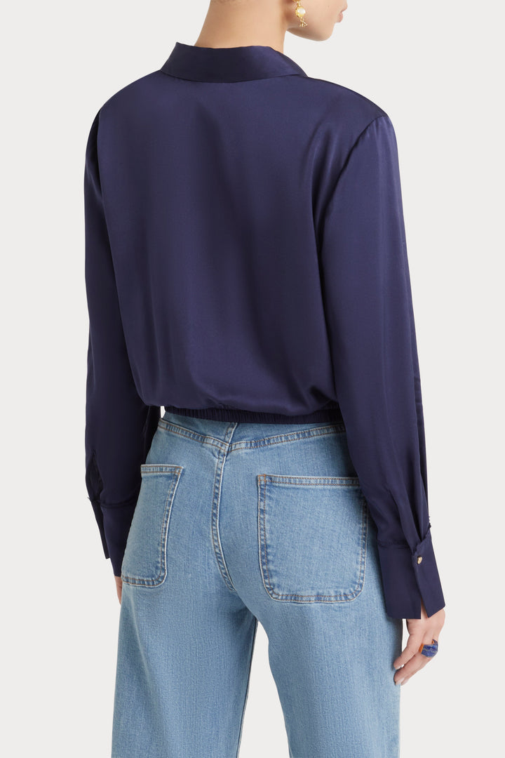 Husk Azalea Top - Navy