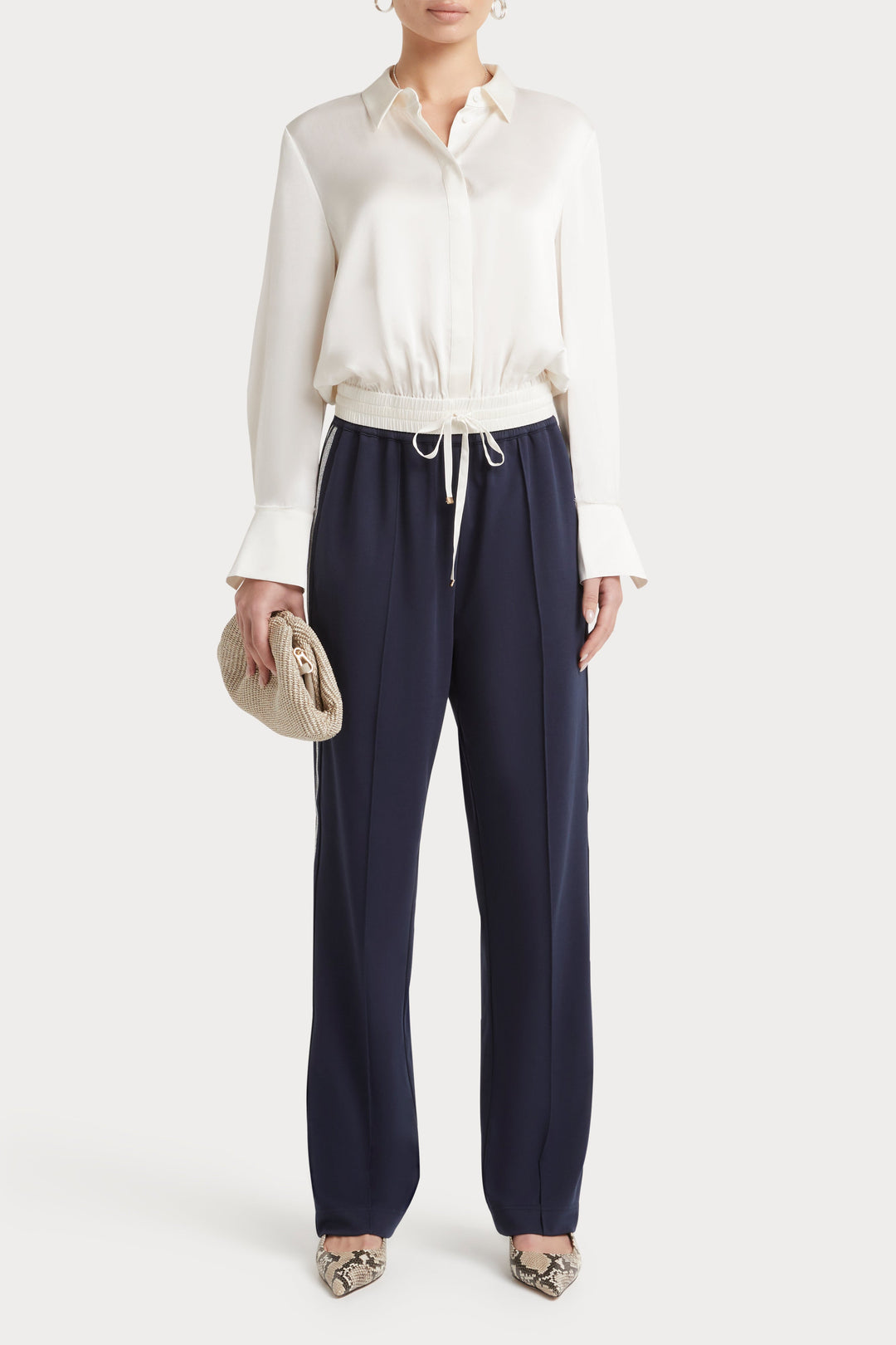 Husk Azalea Top - Oyster