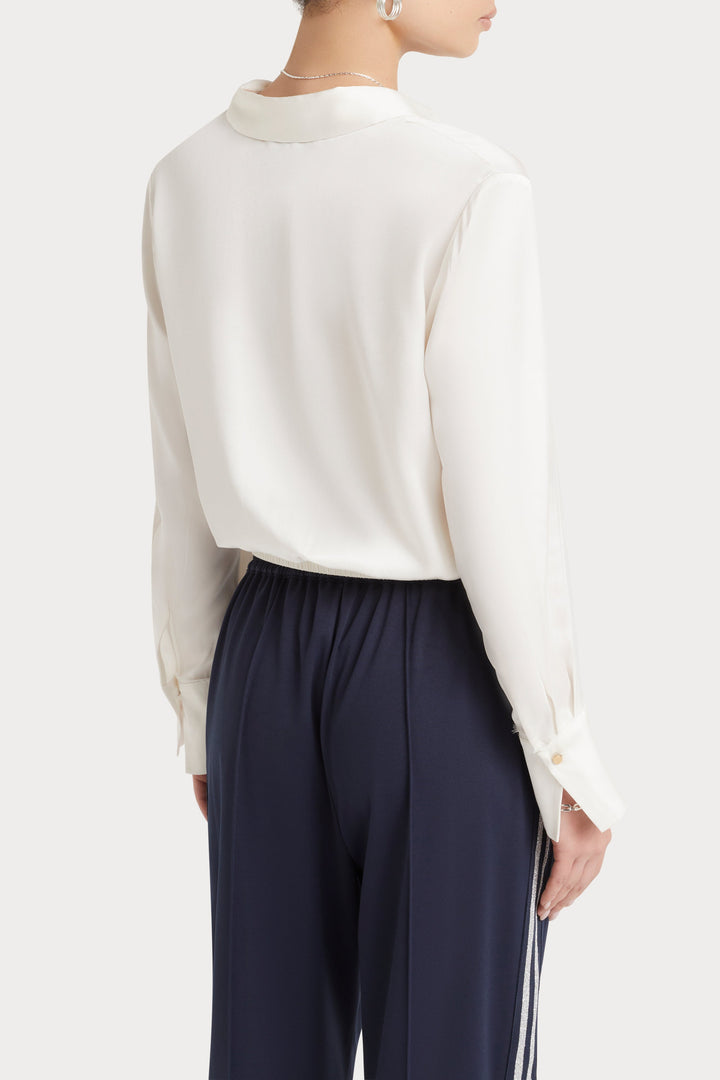 Husk Azalea Top - Oyster