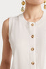 Husk Merino Vest - Marshmallow