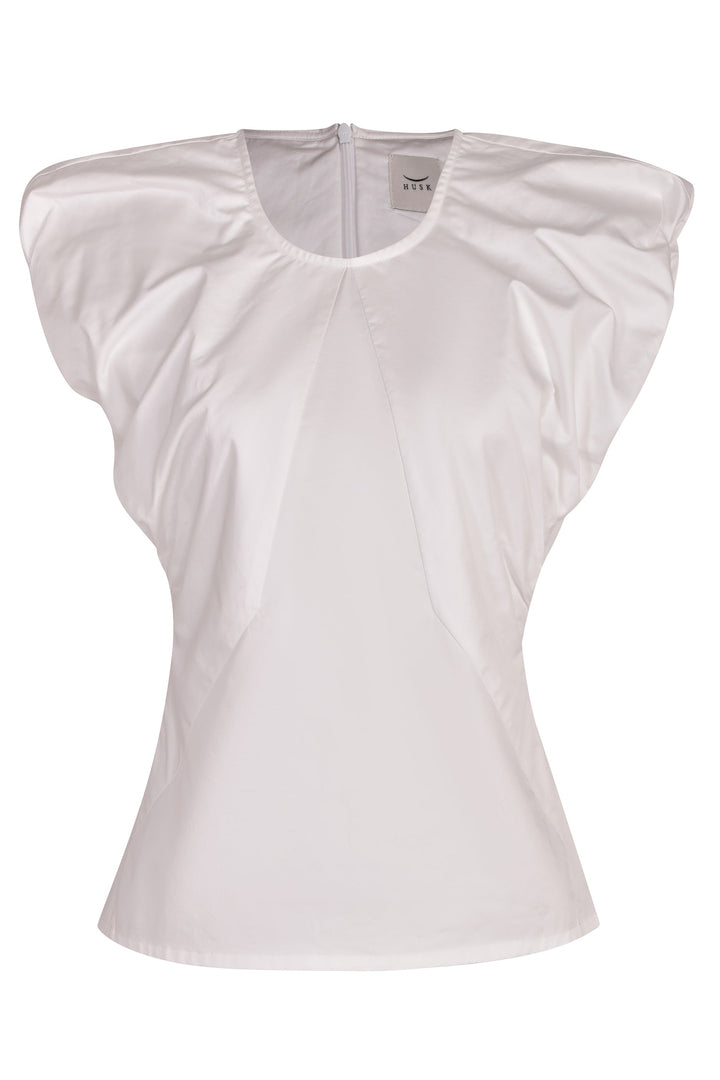 Husk Sakura Top - white