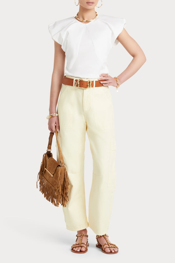 Husk Sakura Top - white