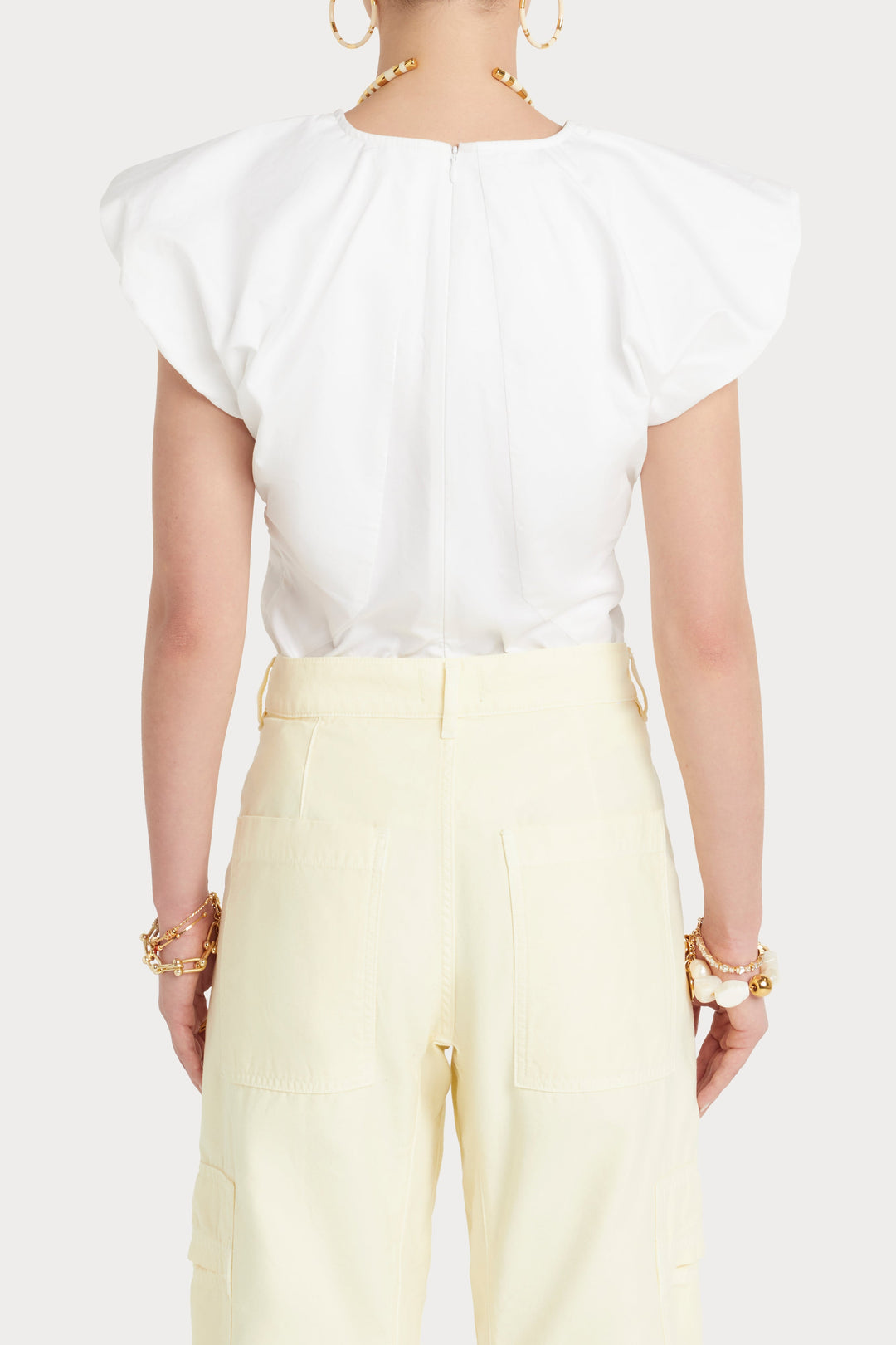 Husk Sakura Top - white