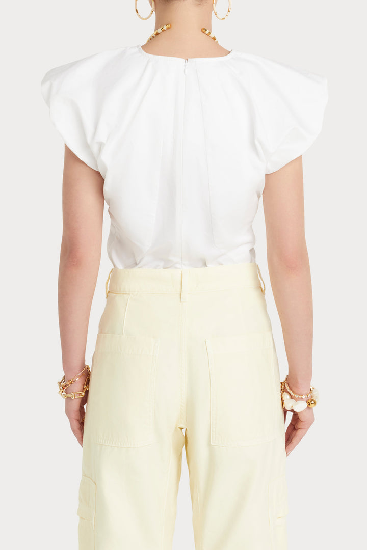Husk Sakura Top - white