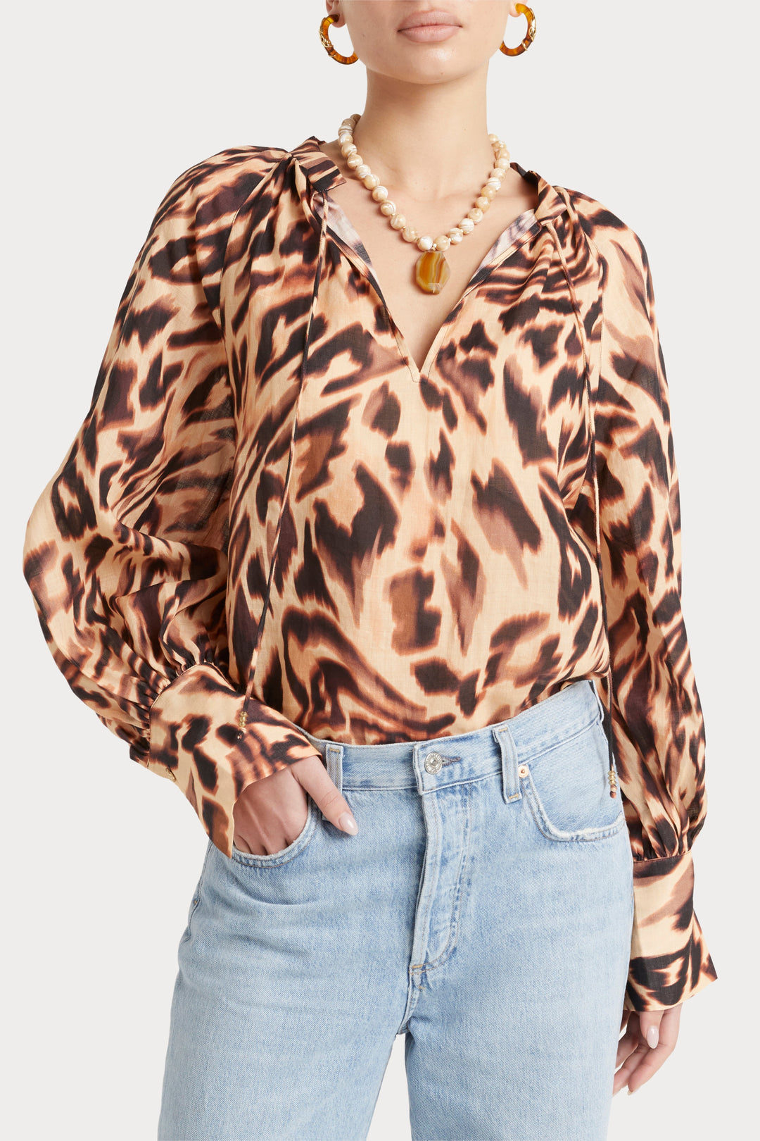 Husk Calla Top - Print