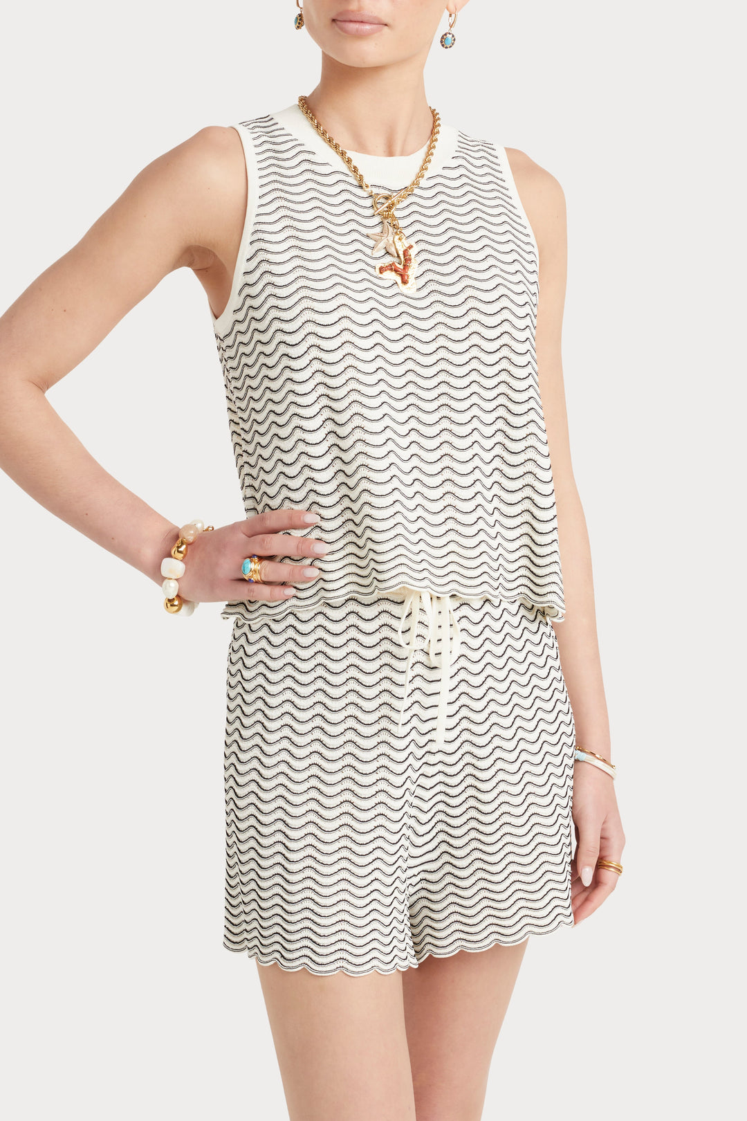 Husk Freya Tank - Stripe