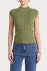 Husk Stripe Rib Knit - Khaki