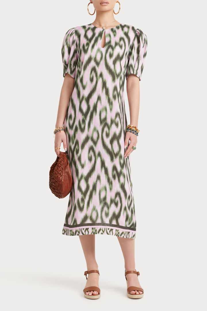 Husk Coral Dress - Print