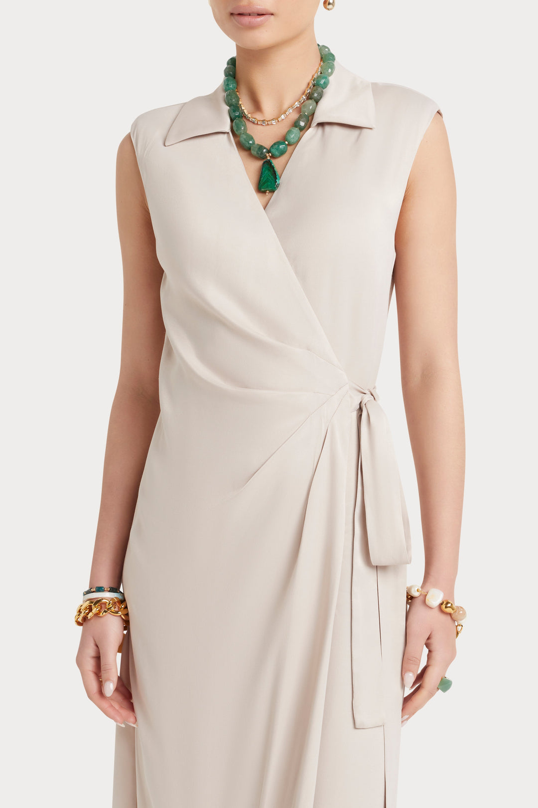 Husk Ines Dress - Stone