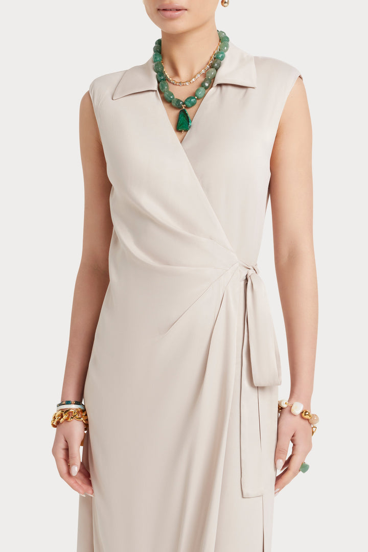 Husk Ines Dress - Stone