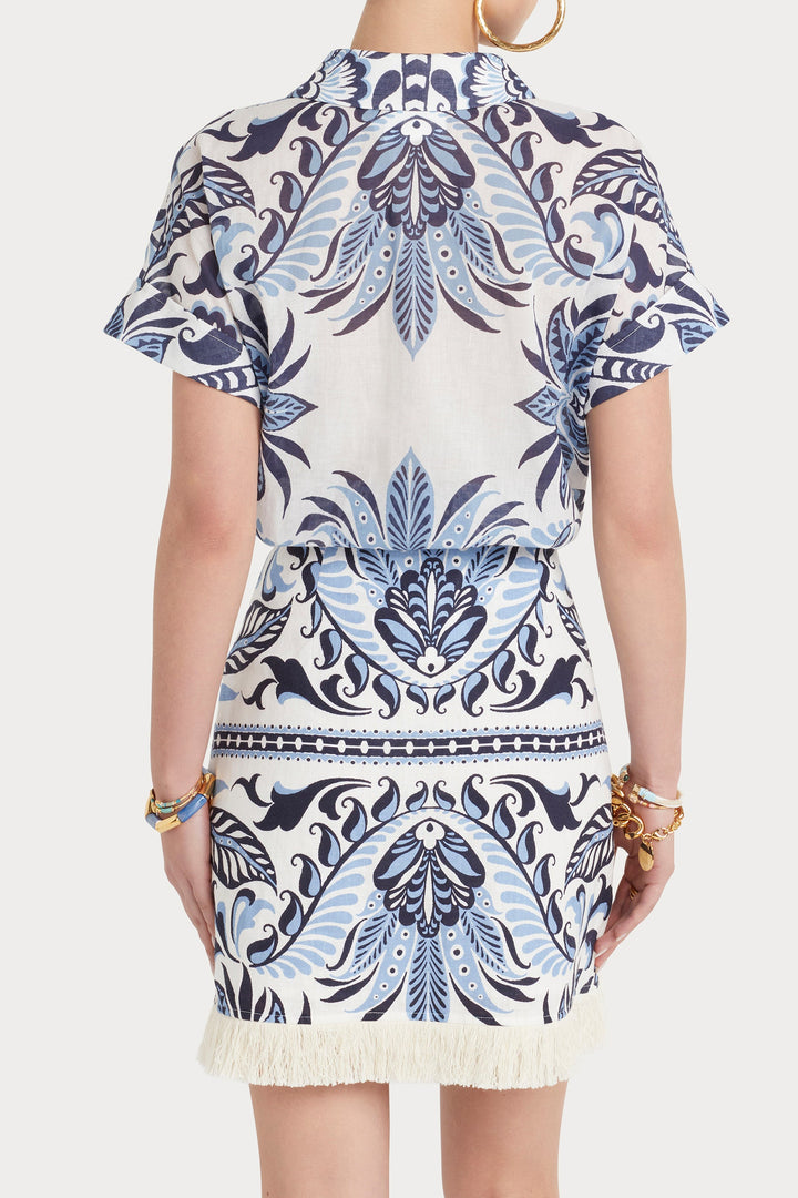 Husk Thalassa Top - Print