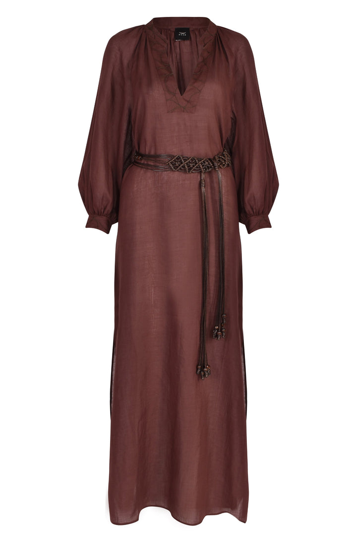 Husk Daphni Kaftan - Chocolate