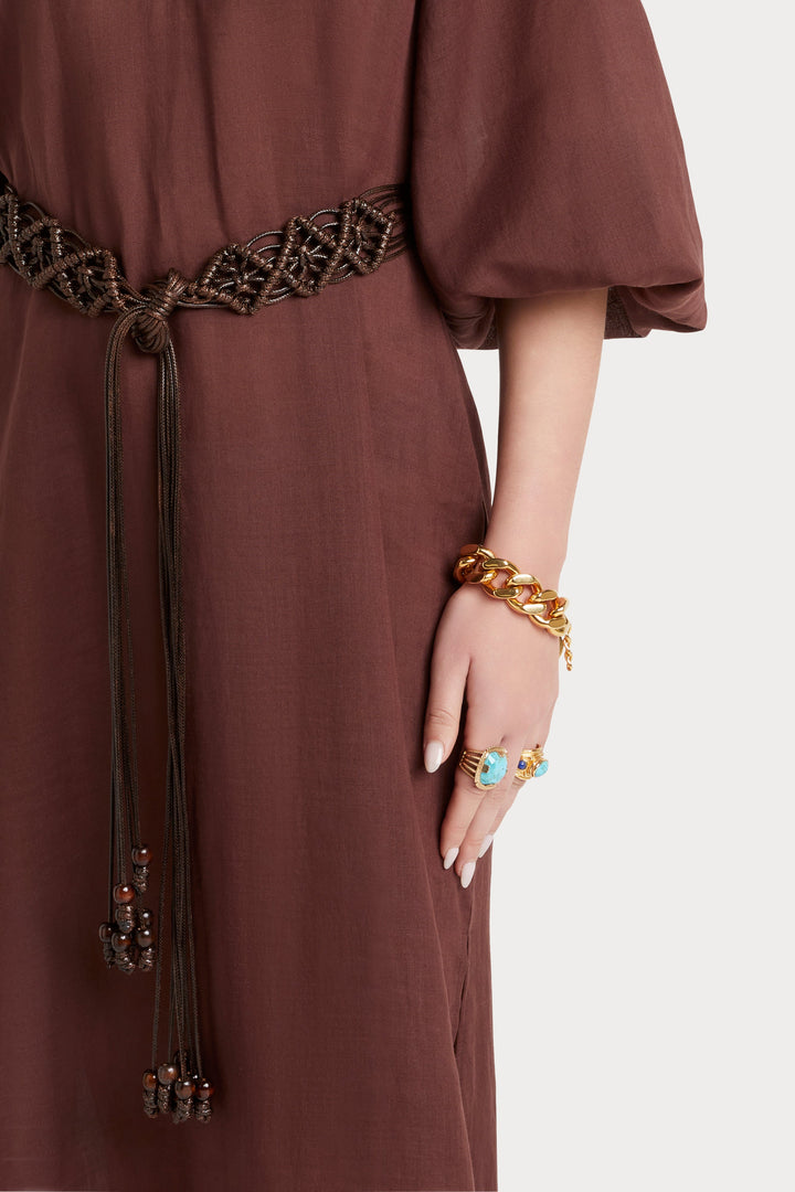 Husk Daphni Kaftan - Chocolate