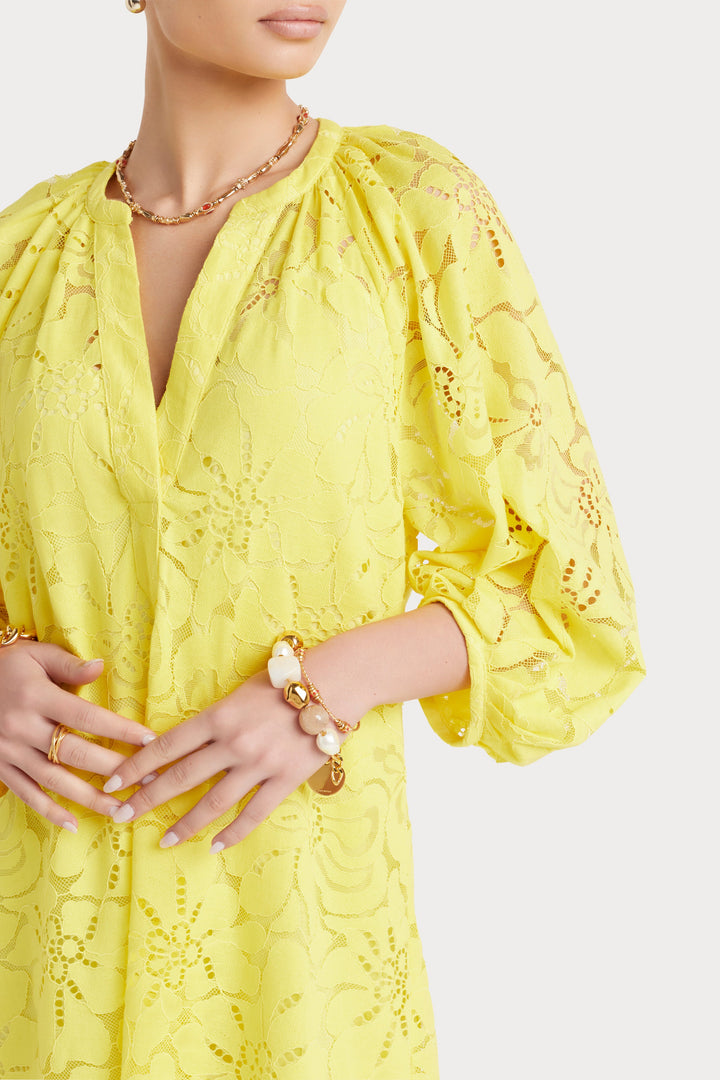 Husk Allegra Dress - Yellow