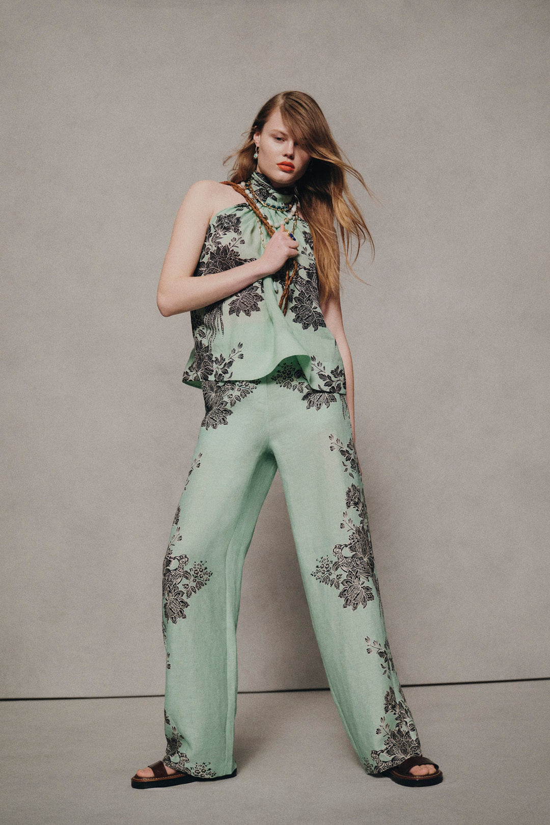 Husk Serafina Pant - Print