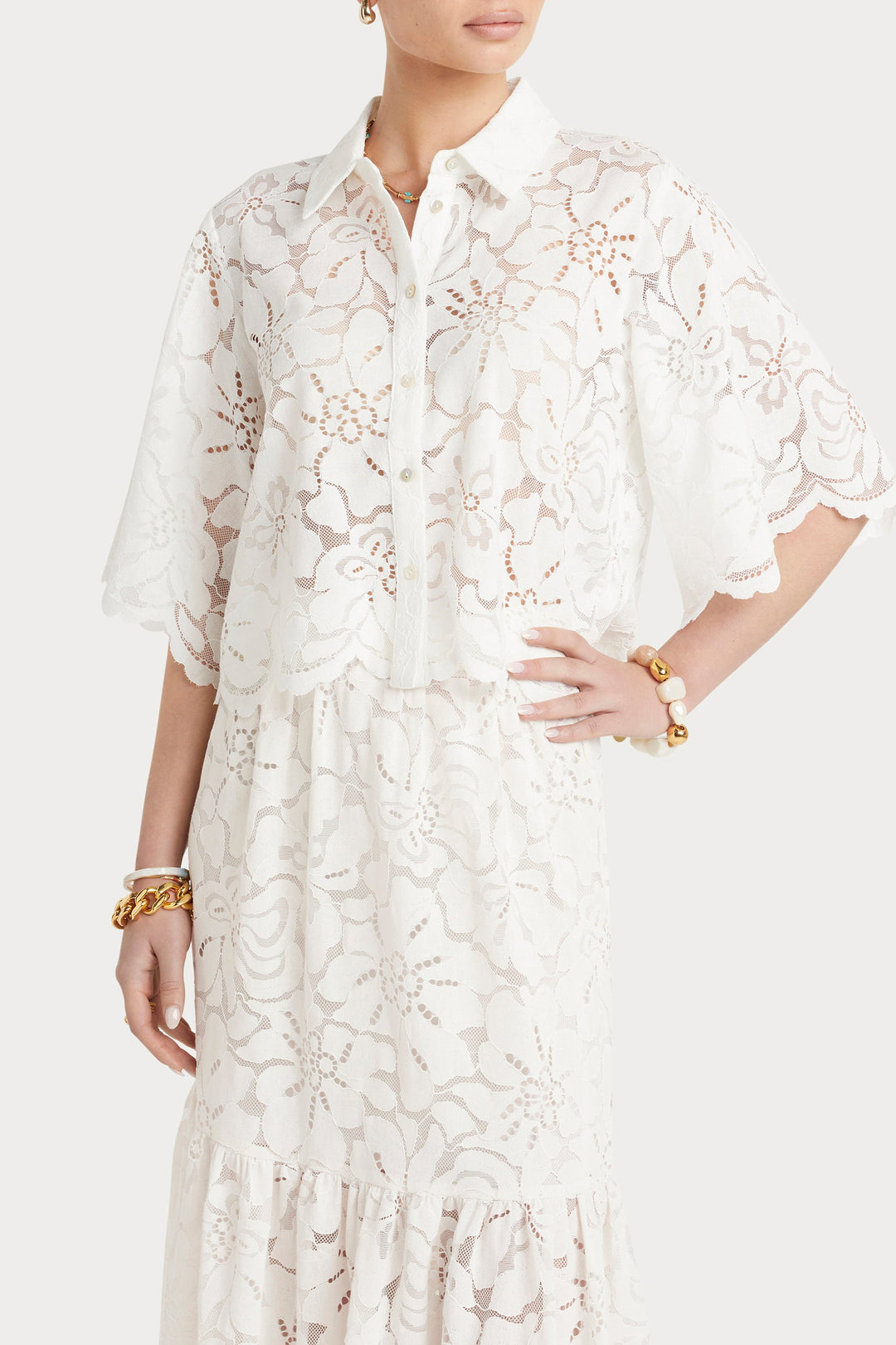 Husk Allegra Shirt - White