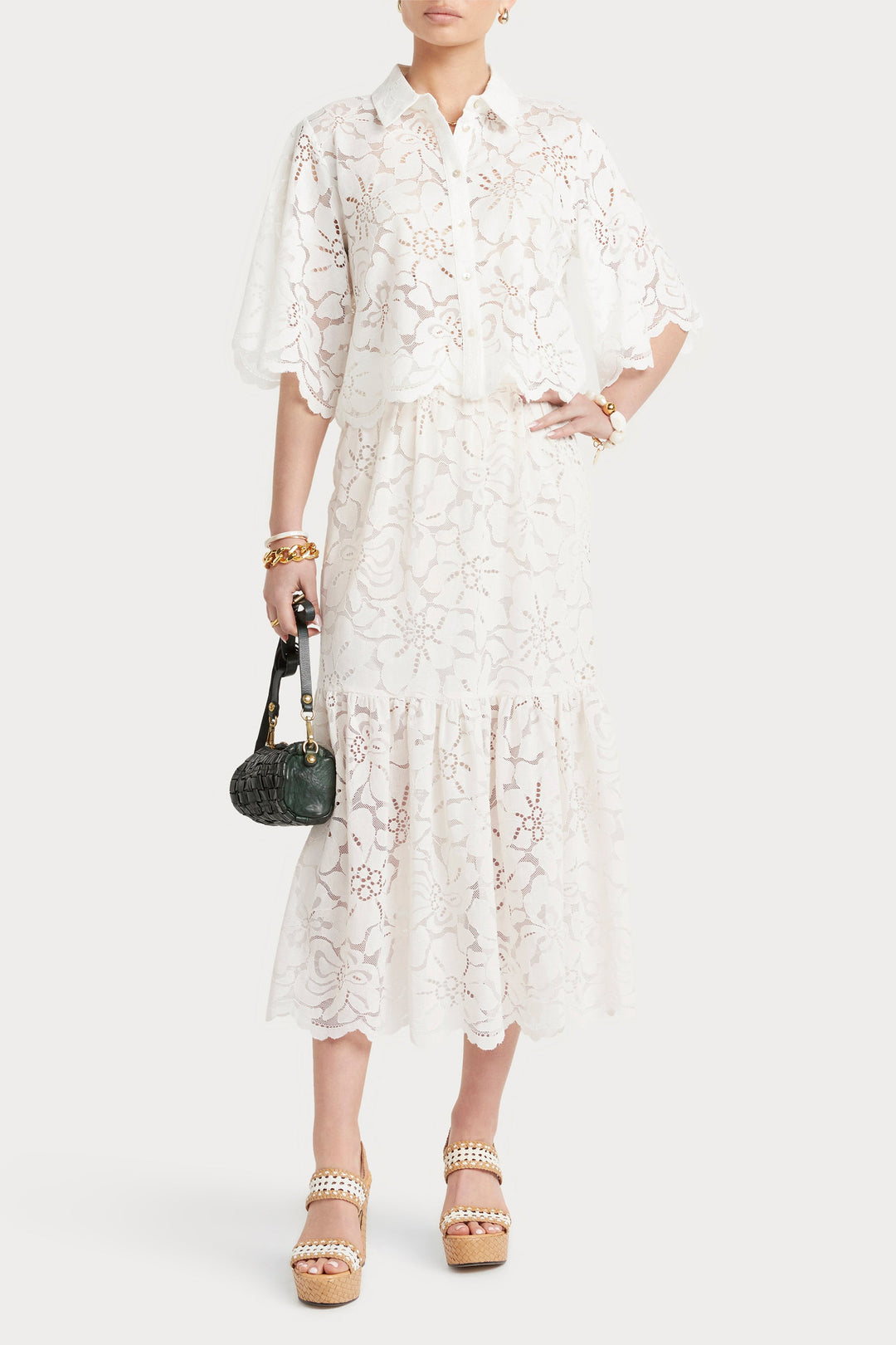 Husk Allegra Skirt - White