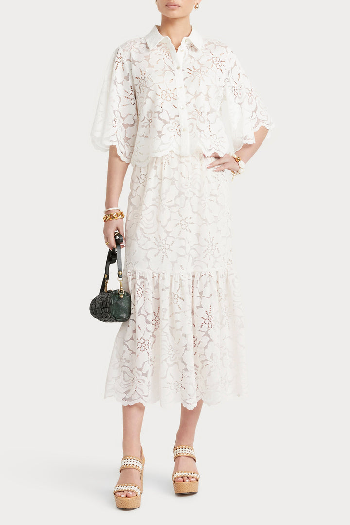 Husk Allegra Skirt - White