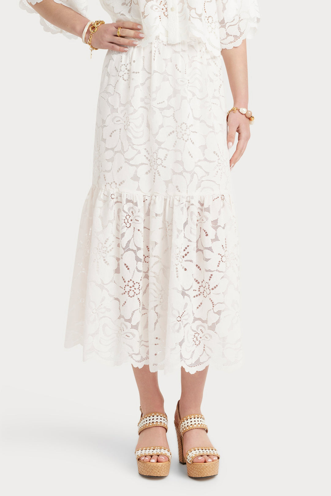 Husk Allegra Skirt - White