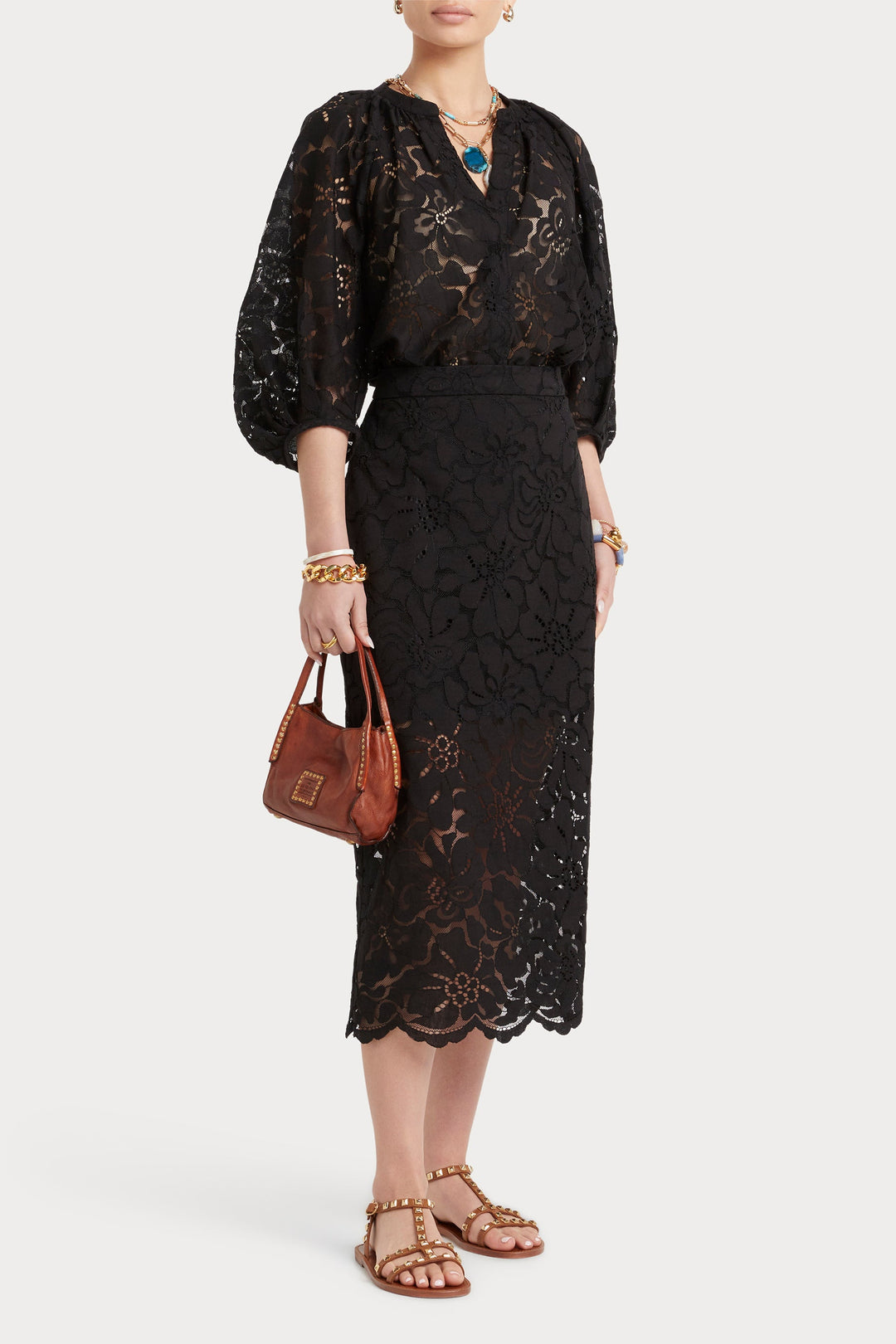 Husk Daphni Skirt - Black