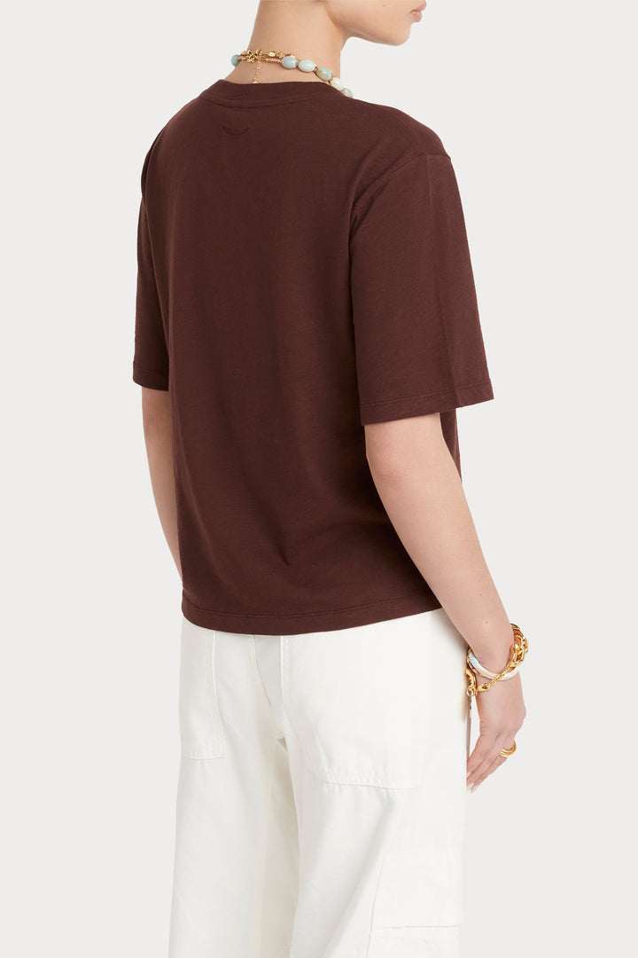 Husk Tee - Chestnut