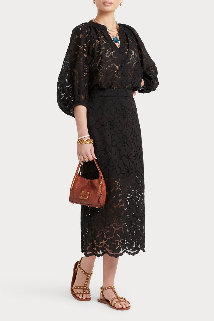 Husk Daphni Top - Black