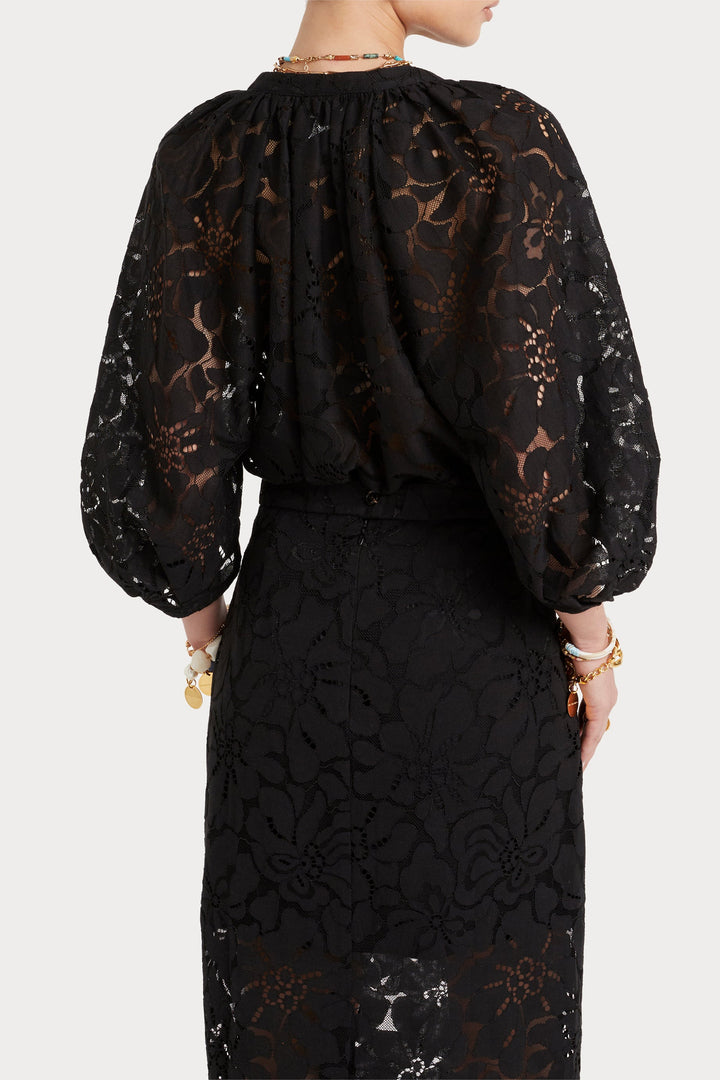 Husk Daphni Top - Black