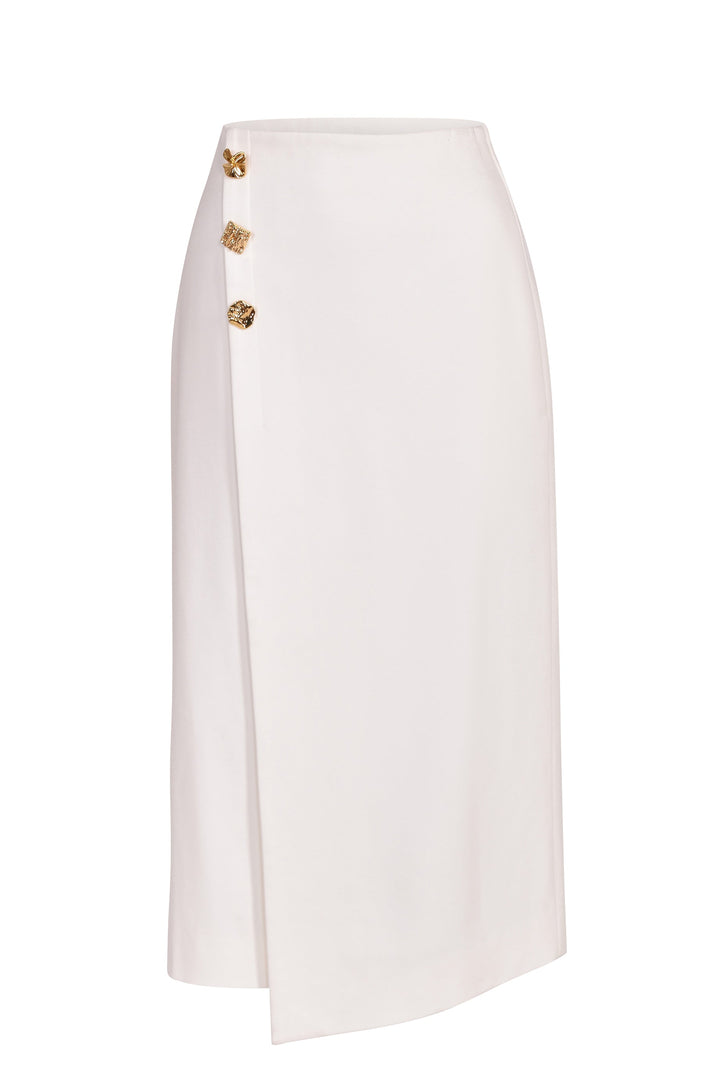 Husk Jamila skirt - White