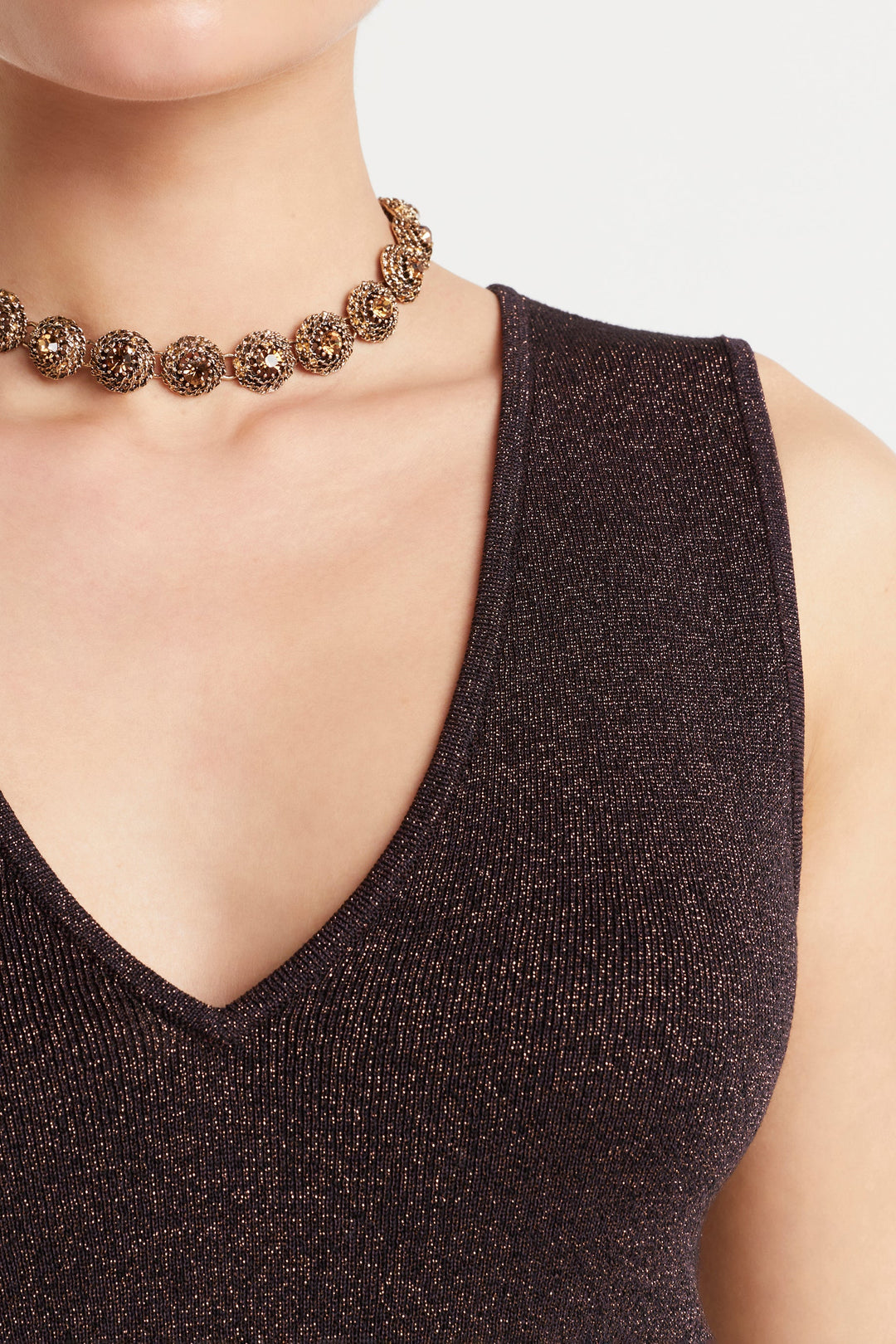 Husk Lurex Knit Tank