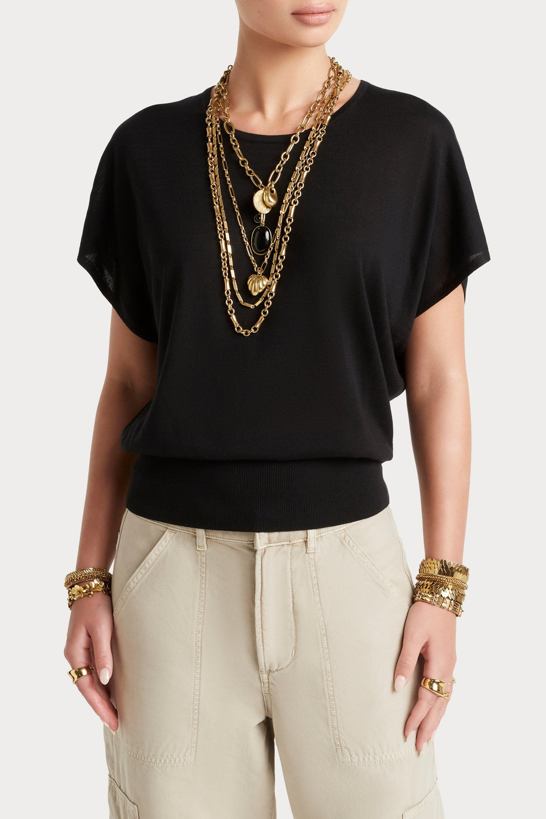 Husk Batwing Knit