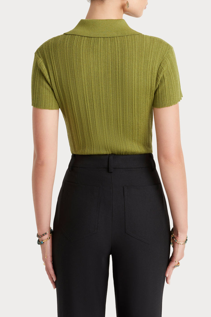 Husk Variegated Polo Knit