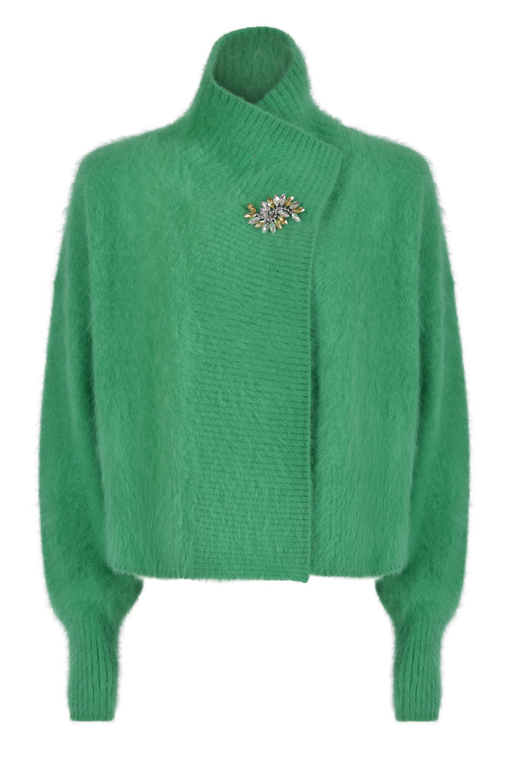Antalya Crop Cocoon Cardigan
