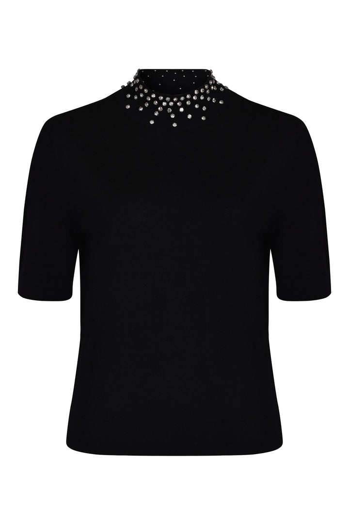 Husk Crystal Stud Knit