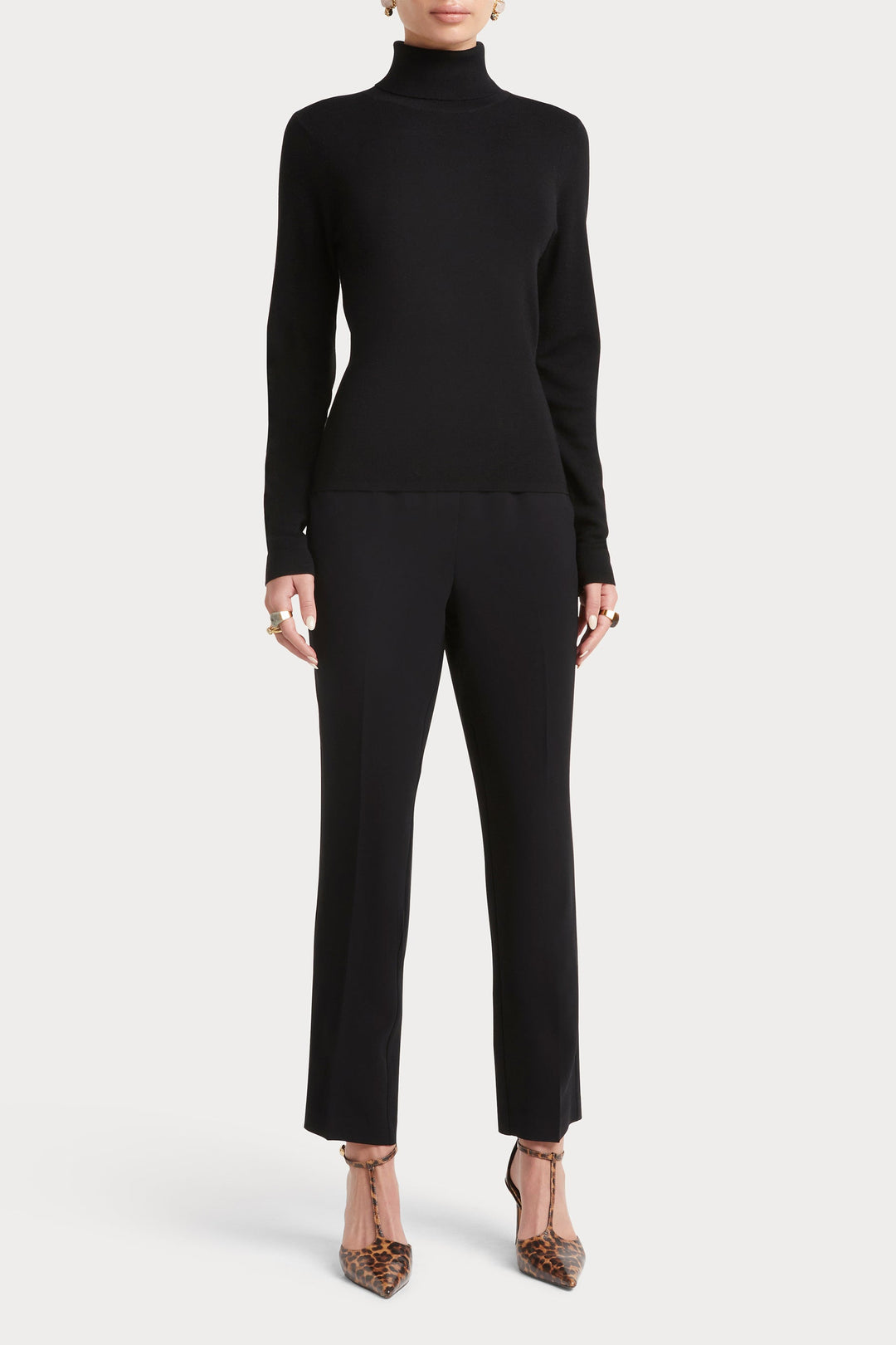 Husk Merino Roll Neck