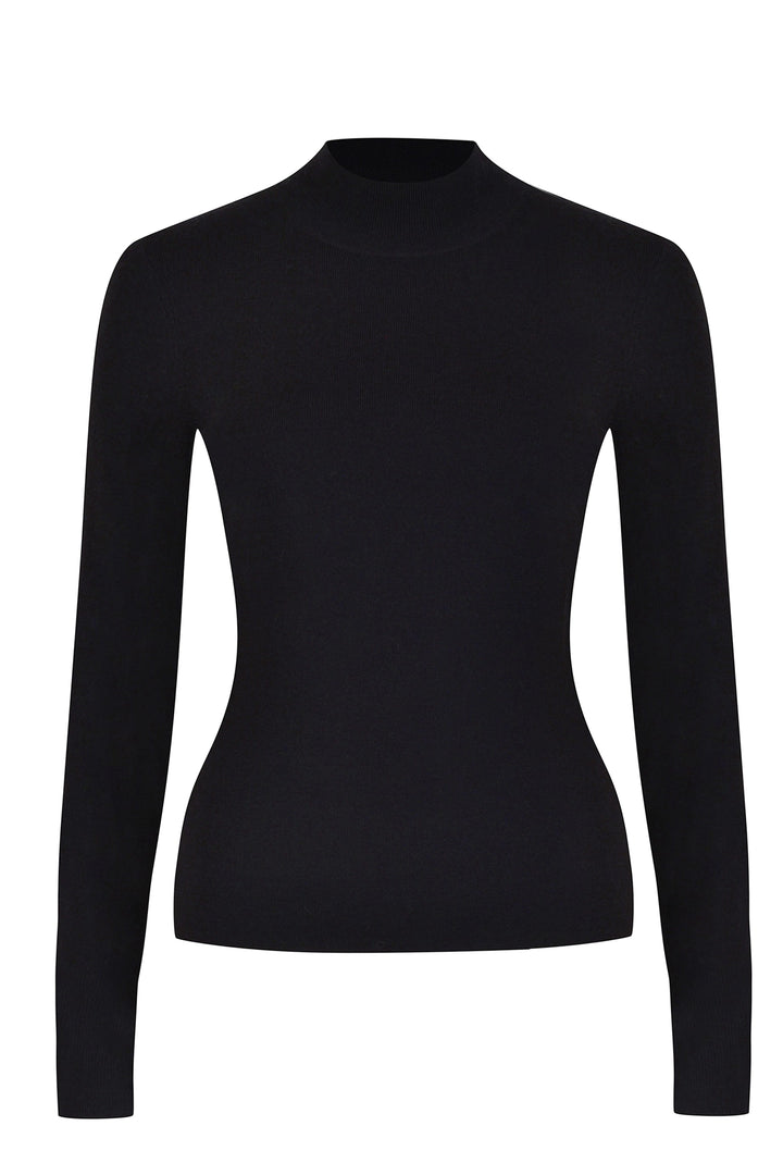 Husk Merino Mock Neck