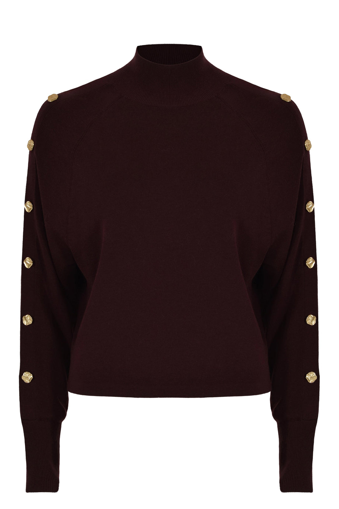 Husk Button Sleeve Knit