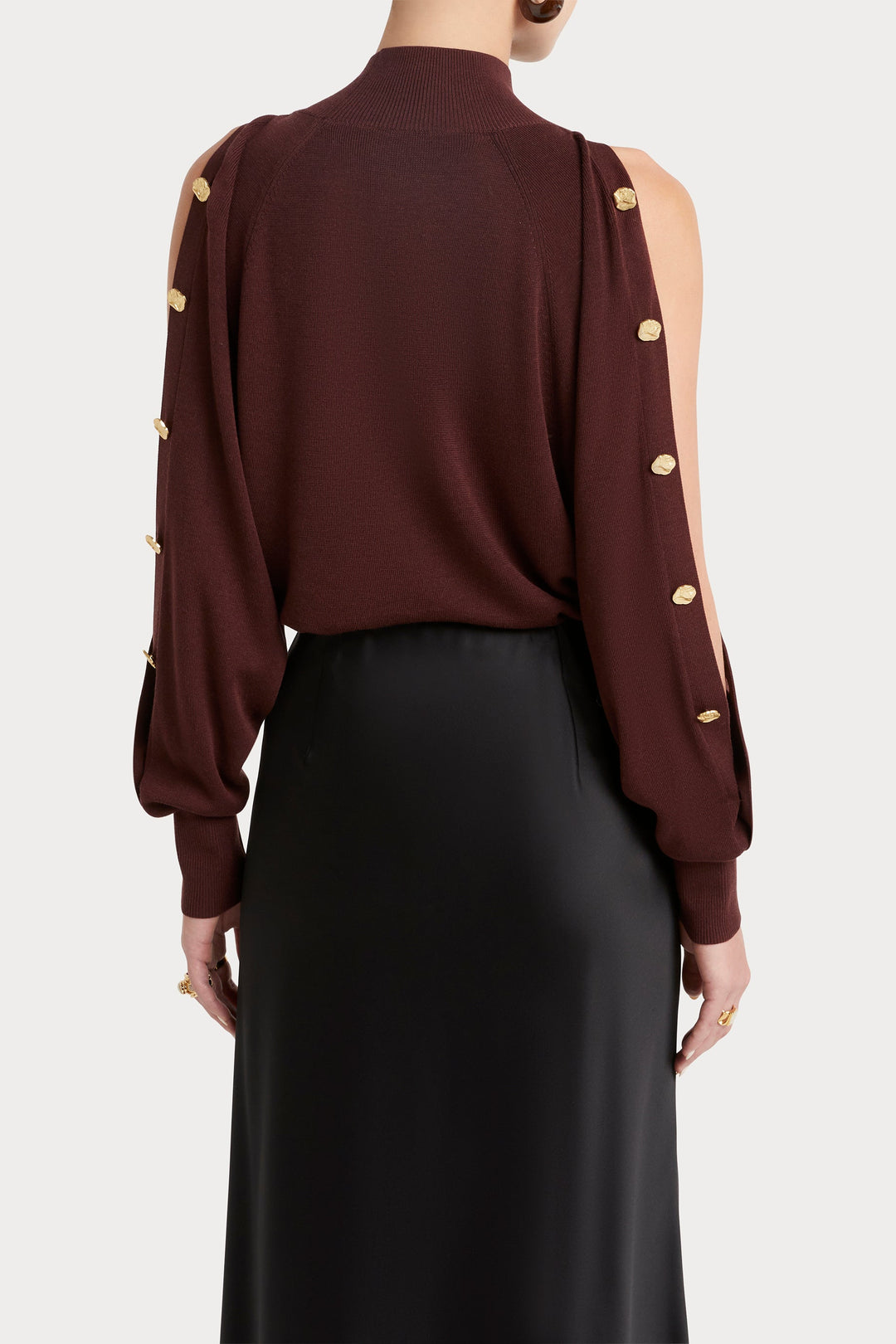 Husk Button Sleeve Knit