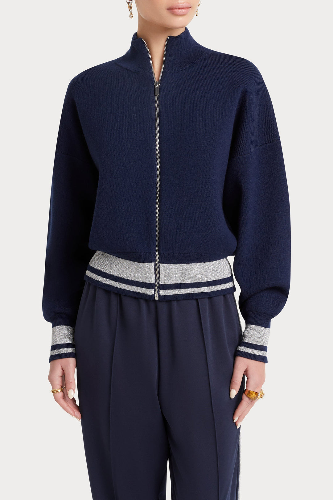 Husk Knit Bomber