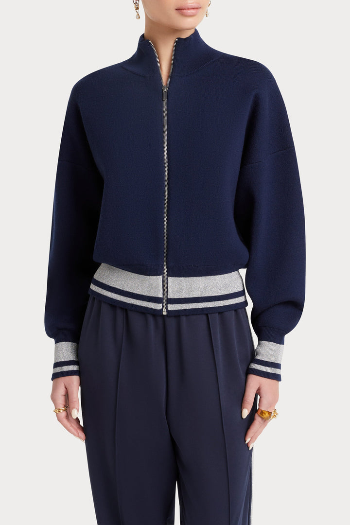 Husk Knit Bomber