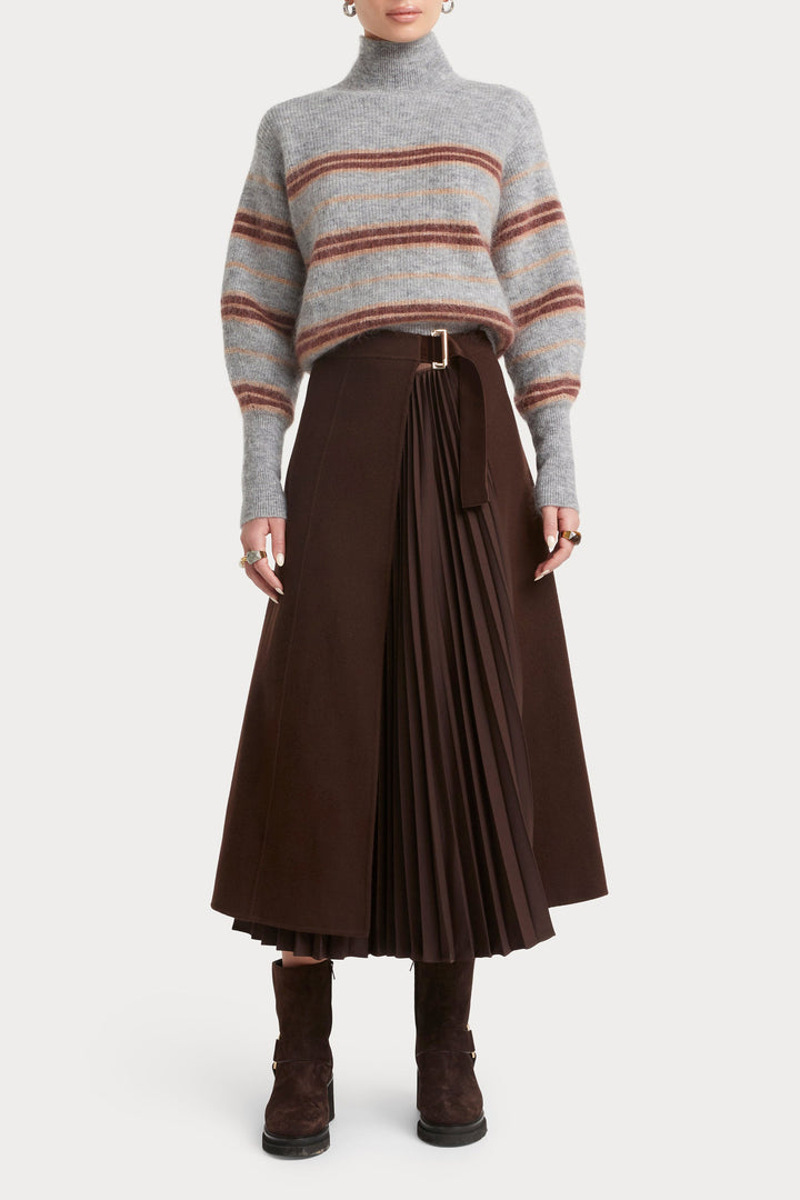 Husk Mohair Stripe Knit