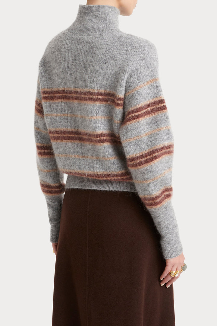 Husk Mohair Stripe Knit